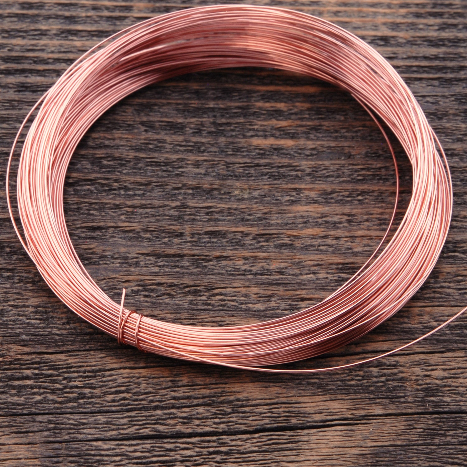 26 Gauge Round Half Hard Copper Wire: Jewelry Making Supplies