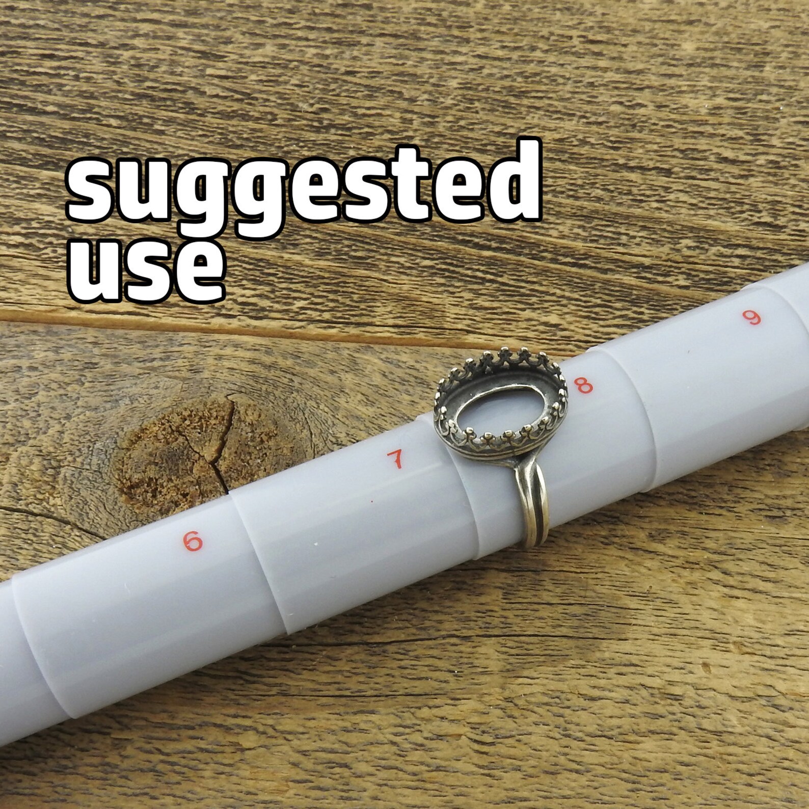 Plastic Stepped Ring Mandrel Ring Sizing Wire Shaping Irina Etsy