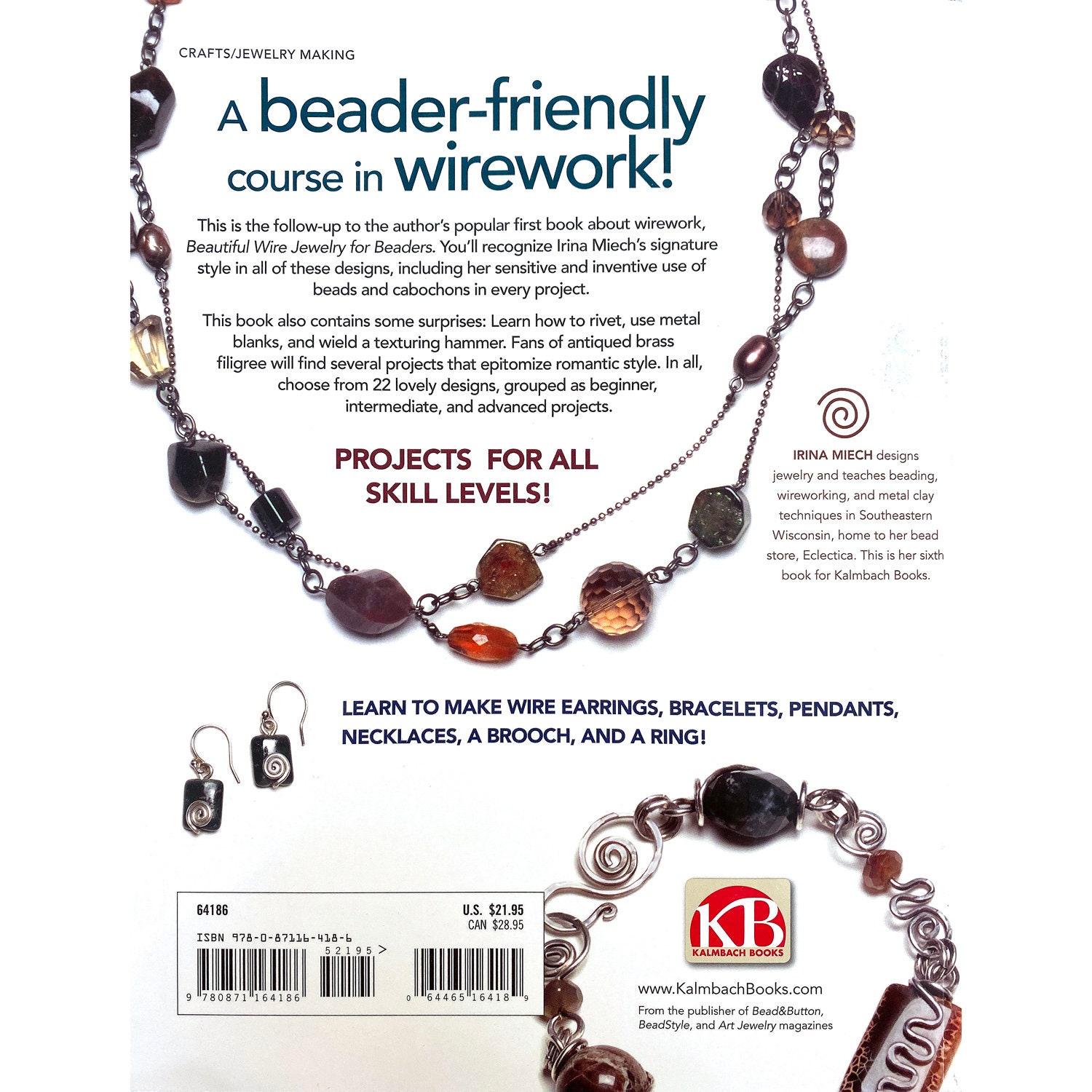 Lot De 2 Livres : Fabrication De Bijoux En Fil Et Perles