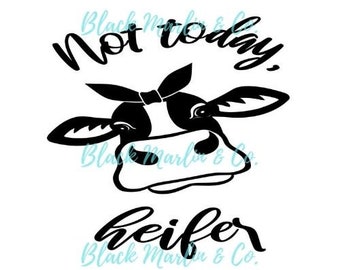 Heifer Svg Free Etsy