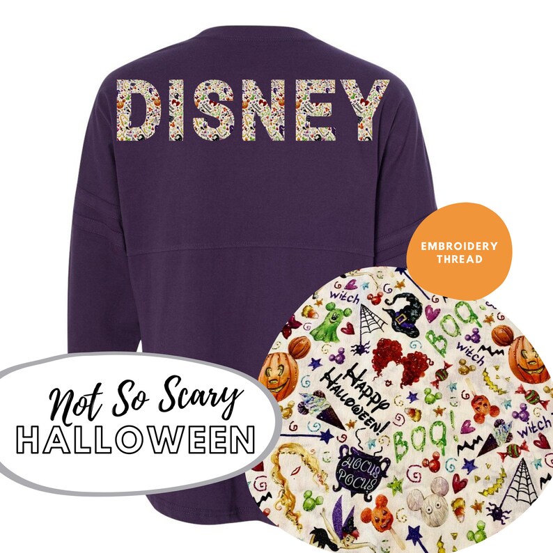 Disney Halloween Spirit Jersey  Etsy