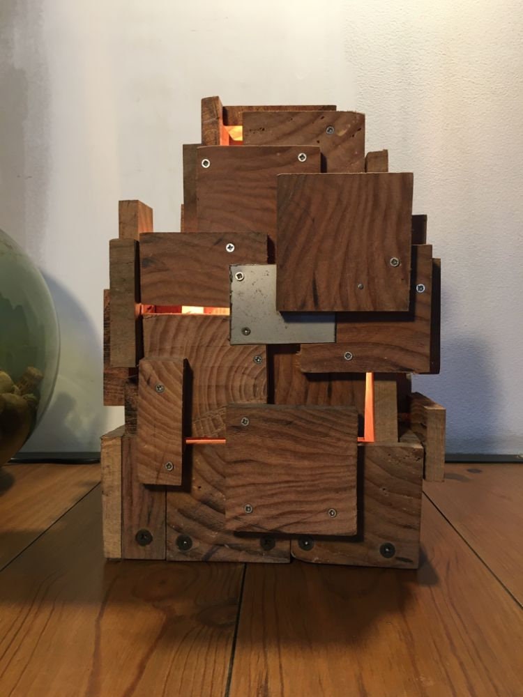 Lampe en Bois