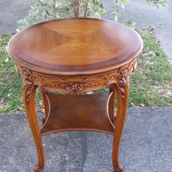 Antique Round Table Inlay - Etsy