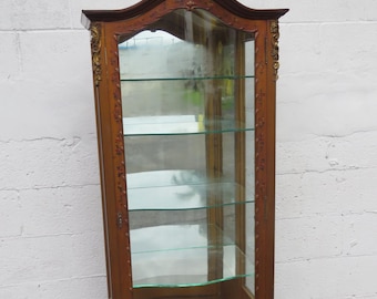 Horchow Vitrine Wall Display Case With a Tassel. Made in Italy/17