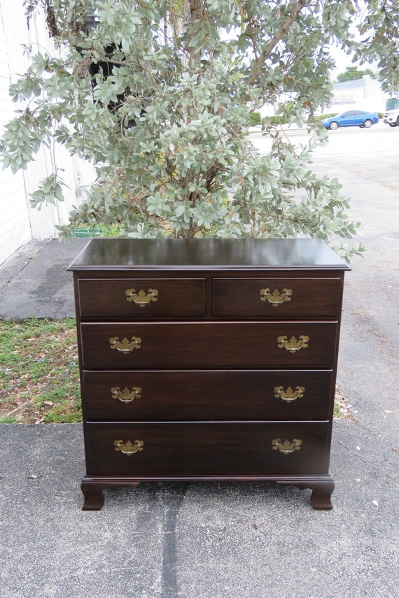1940s Traditional Solid Wood Dresser 3630 SHIPPING NOT INCLUDED