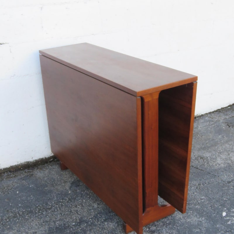 Teak Drop Leaf Table - Etsy