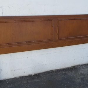 Hollywood Regency Faux Bamboo King Size Headboard 5837 SHIPPING NOT INCLUDED Please ask for shipping quote