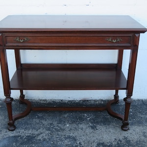 Early 1900s Victorian Buffet Server Tv Media Console By J K Rishel 2608 SHIPPING NOT INCLUDED Please ask for shipping quote