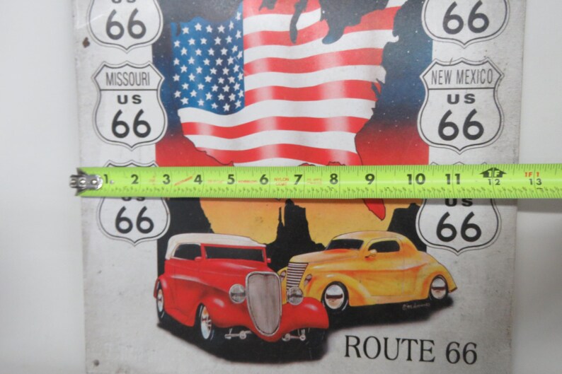 Vintage Route 66 Metal Sign Americans Highway 1995 Desperate ...