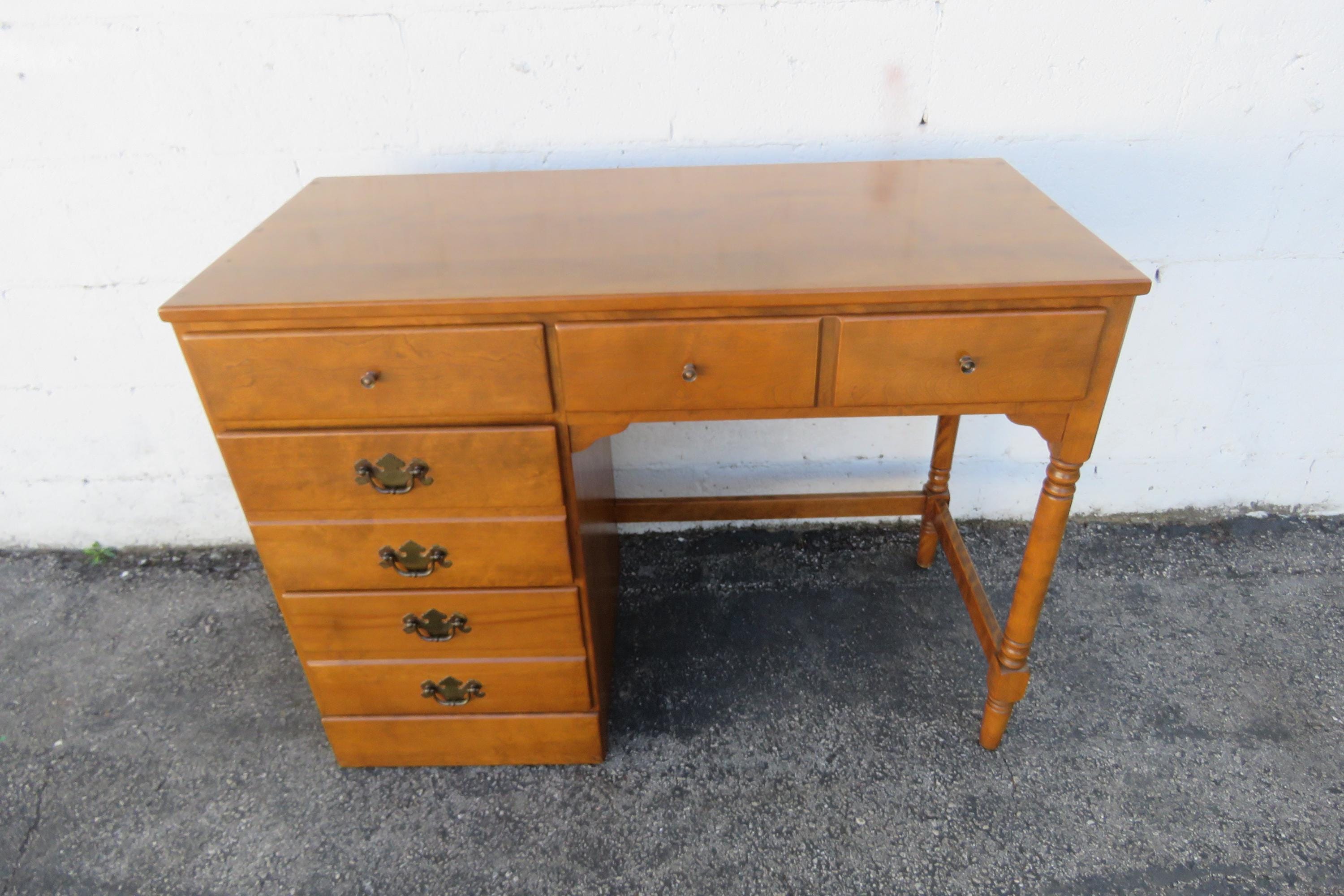 ETHAN ALLEN ライティングデスク【デスクのみ 】 Ethan Allen Baumritter Writing Office Desk 5835 SHIPPING NOT