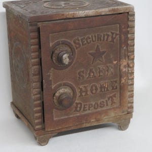 北欧ヴィンテージ BANK SAFETY BOX 貸金庫ケース /ビンテージ 北欧
