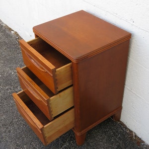 Mid Century Modern Nightstand Side End Bedside Table by Kent Coffey 2745 SHIPPING NOT INCLUDED Please ask for shipping quote image 3