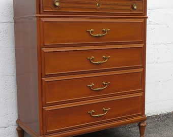 Heritage Mid Century Modern Tall Chest of Drawers 5203 SHOPPING NOT INCLUDED Please ask for shipping quote