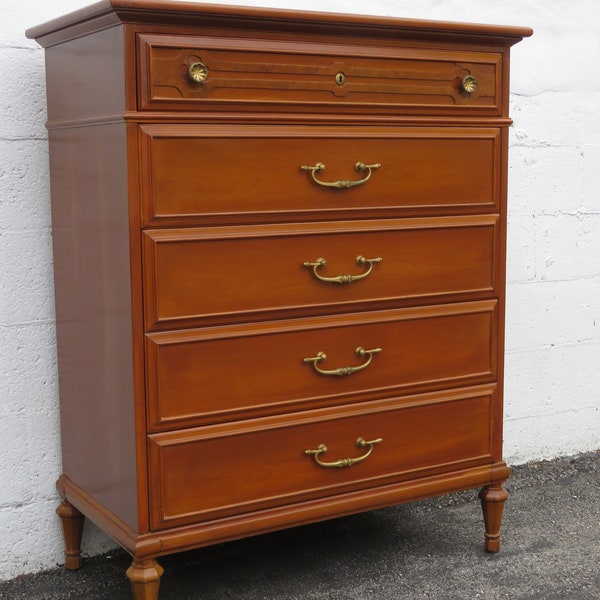 Heritage Mid Century Modern Tall Chest of Drawers 5203 SHOPPING NOT INCLUDED Please ask for shipping quote