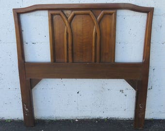 Mid Century Modern Twin Size Headboard 8842  SHIPPING NOT INCLUDED Please ask for shipping quote