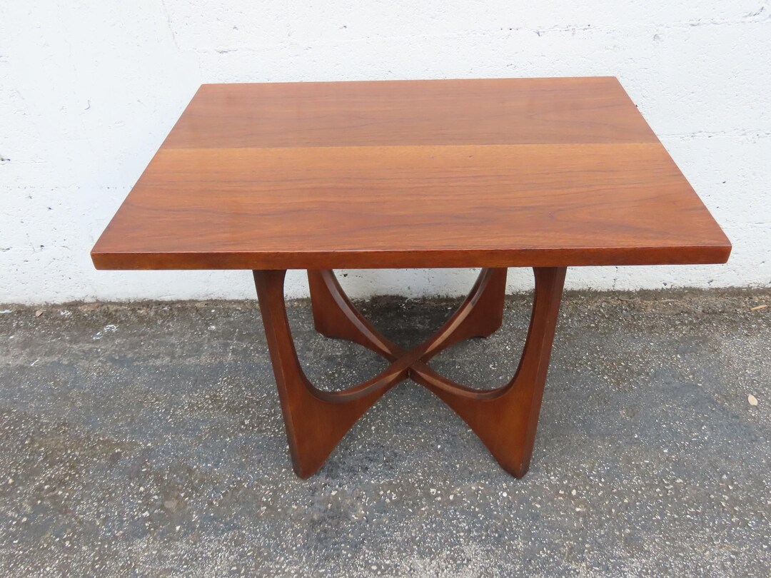 Broyhill Brasilia Mid Century Modern Side End Lamp Table 6242 SHIPPING ...