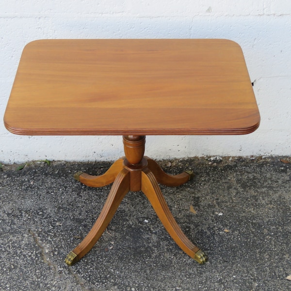 Mahogany Coffee Table Claw Feet Etsy