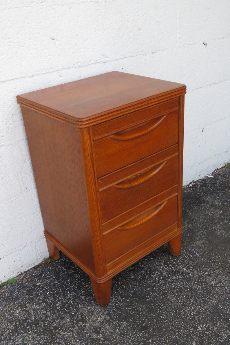 Mid Century Modern Nightstand Side End Bedside Table by Kent Coffey 2745 SHIPPING NOT INCLUDED Please ask for shipping quote image 5