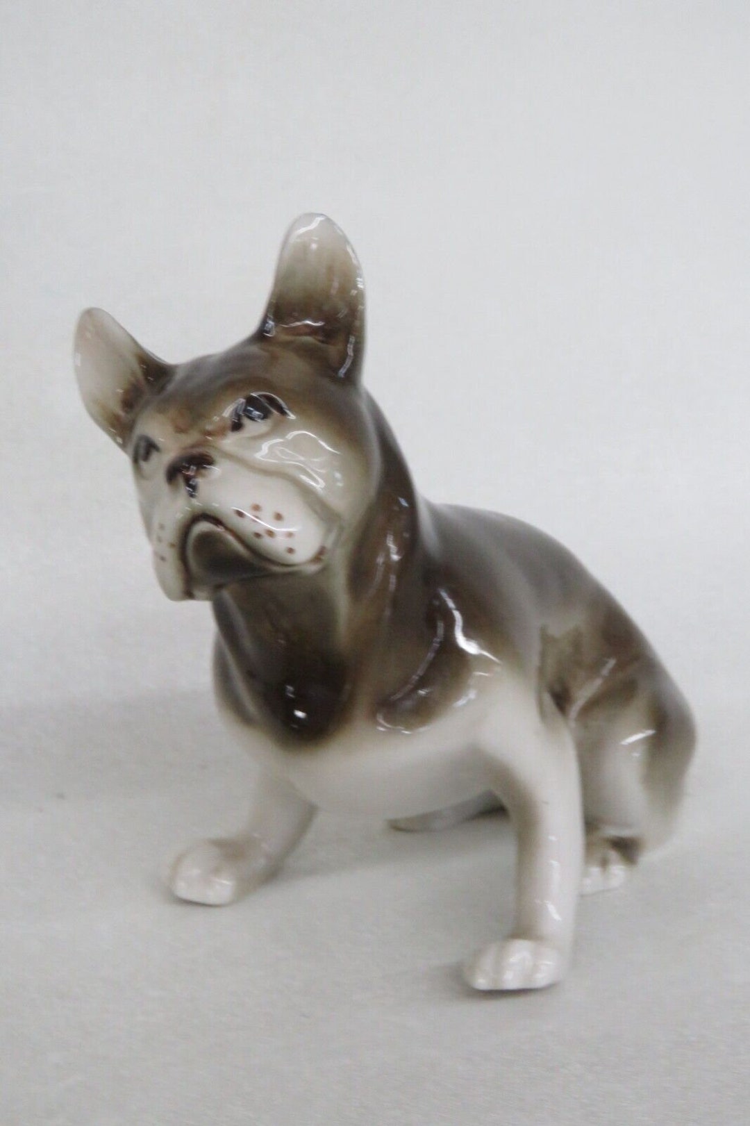 Royal Dux Bohemia French Bull Dog Figurine 2972B Etsy
