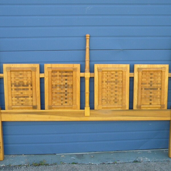Hollywood Regency Mid Century Tall Painted King Size Headboard 6467 SHIPPING NOT INCLUDED please ask for a shipping quote