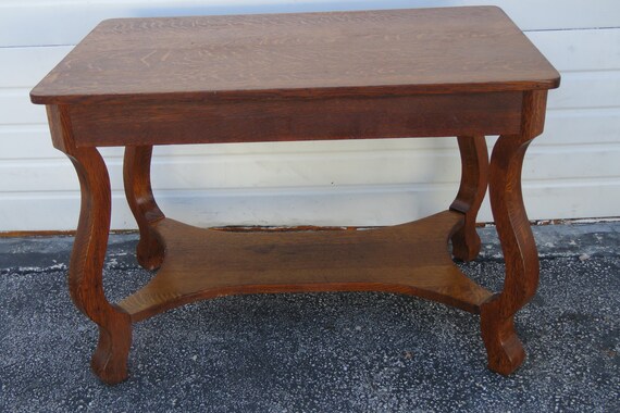 Tiger oak desk outlet