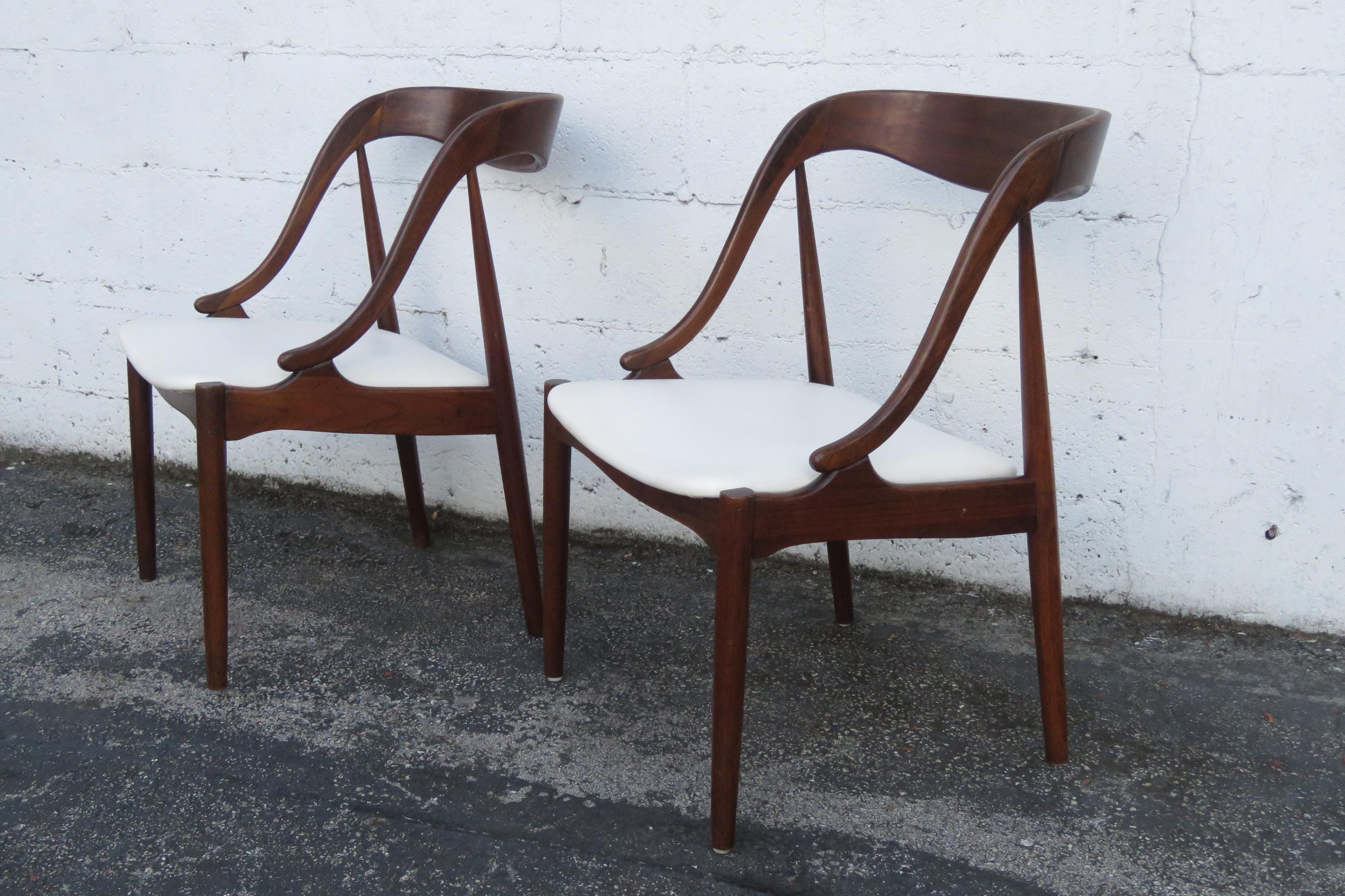 Johannes Andersen for Richbilt Mid Century Modern Dining Chairs a