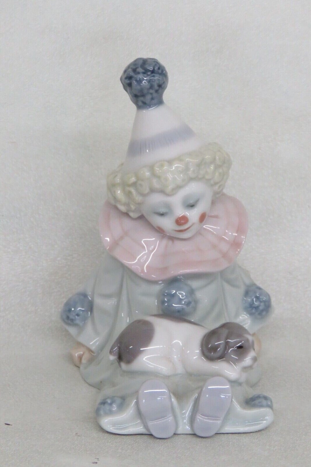 Lladro Spain 5277 Clown With Dog Porcelain Figurine 3184B - Etsy