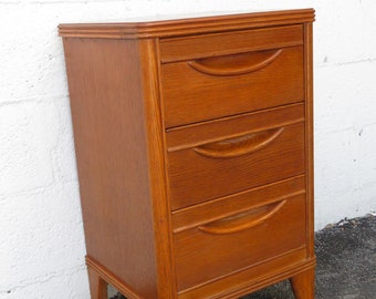 Mid Century Modern Nightstand Side End Bedside Table by Kent Coffey 2745 SHIPPING NOT INCLUDED Please ask for shipping quote