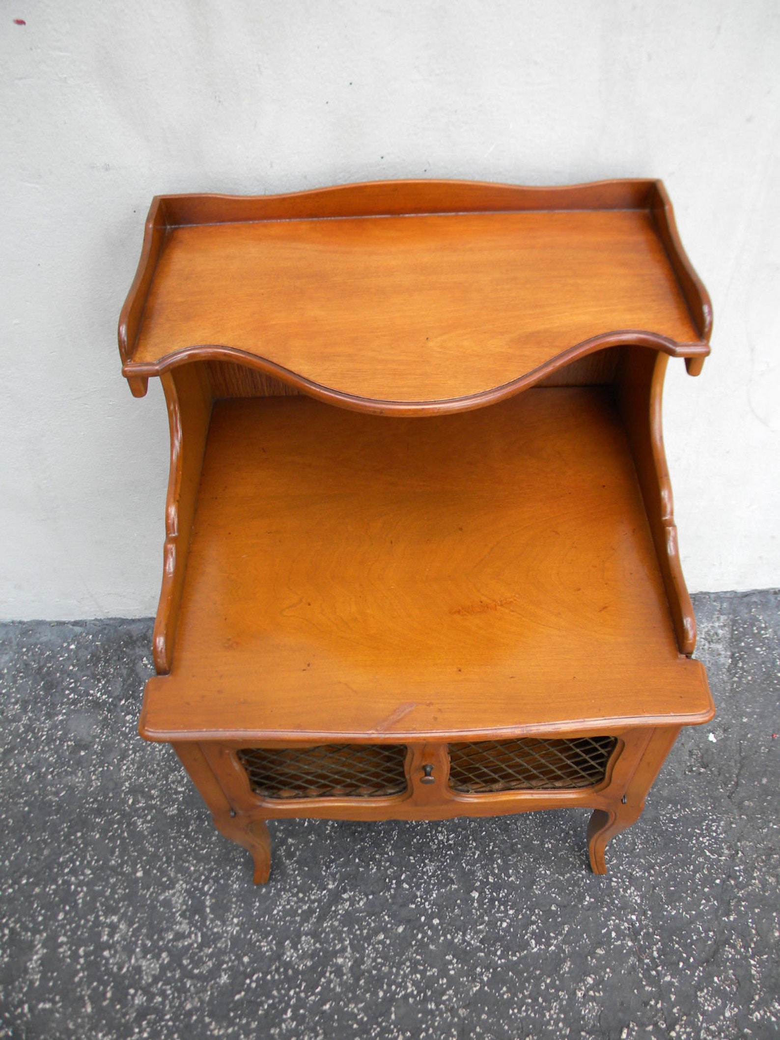 French Cherry Nightstand Side End Lamp Table 5676 SHIPPING NOT Etsy