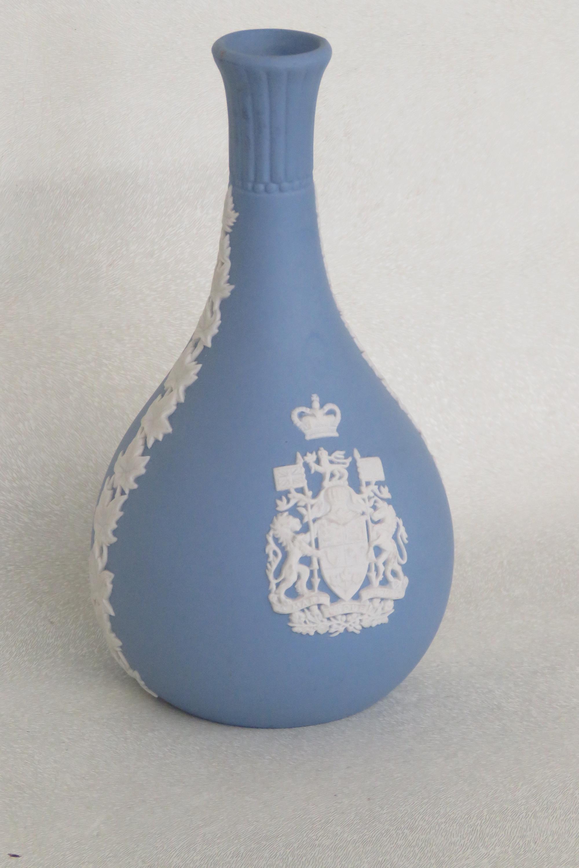 Wedgwood Jasperware Blue Vase - Etsy