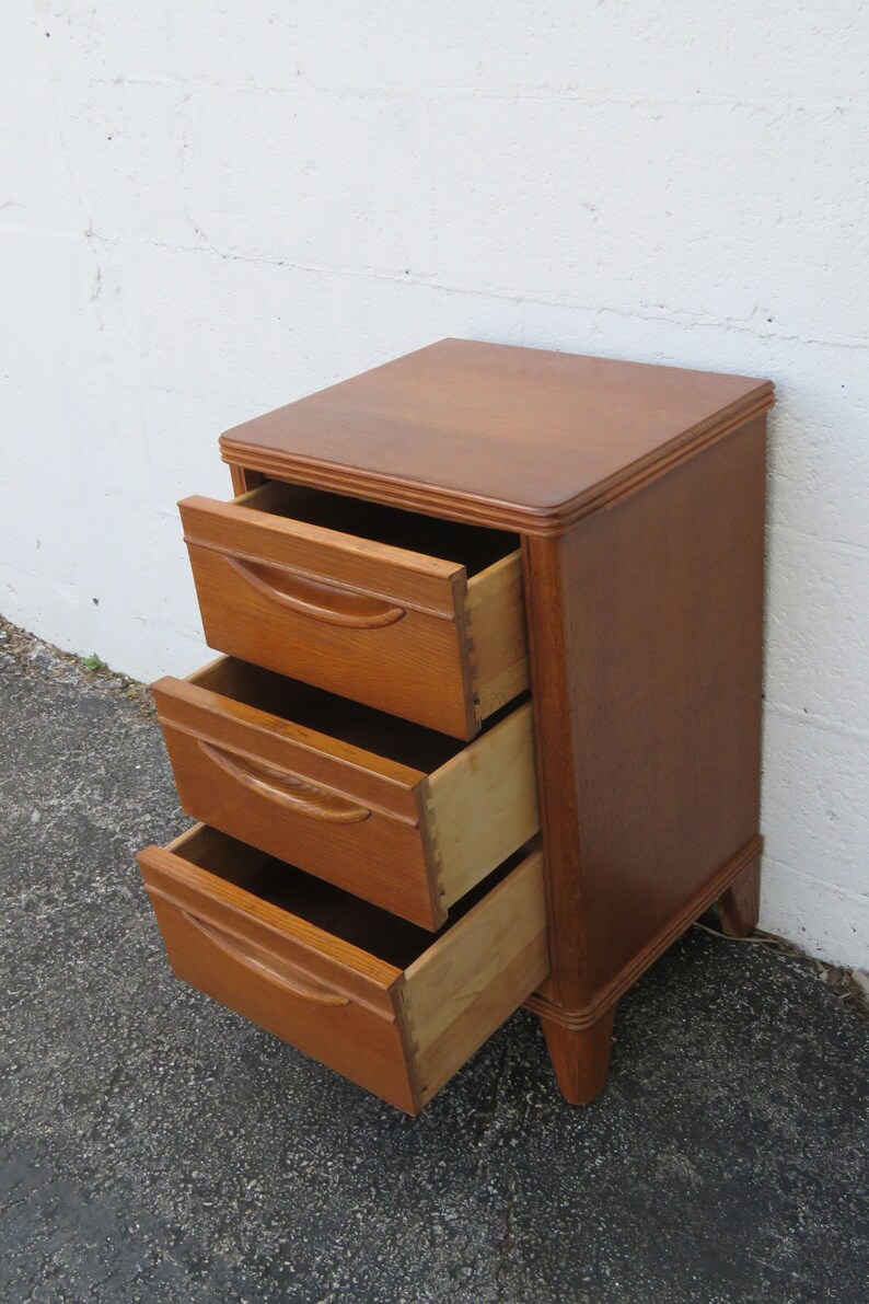 Mid Century Modern Nightstand Side End Bedside Table by Kent Coffey 2745 SHIPPING NOT INCLUDED Please ask for shipping quote image 6