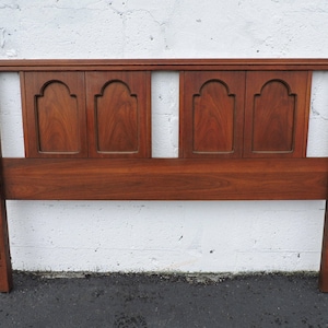 Mid Century Modern Full Size Headboard 7058 SHIPPING NOT INCLUDED please ask for a shipping quote