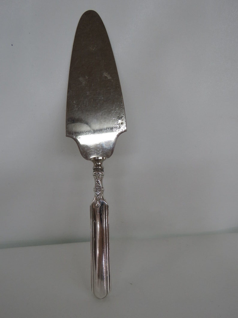 Webster Sterling Silver Weighted Early 1900s Cake Pie Dessert Server 010B