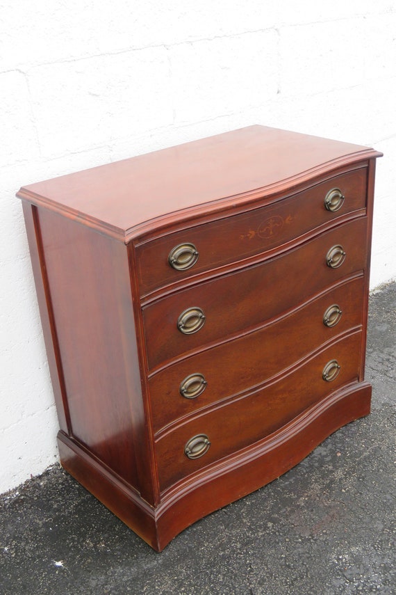 Small cheap mahogany nightstand