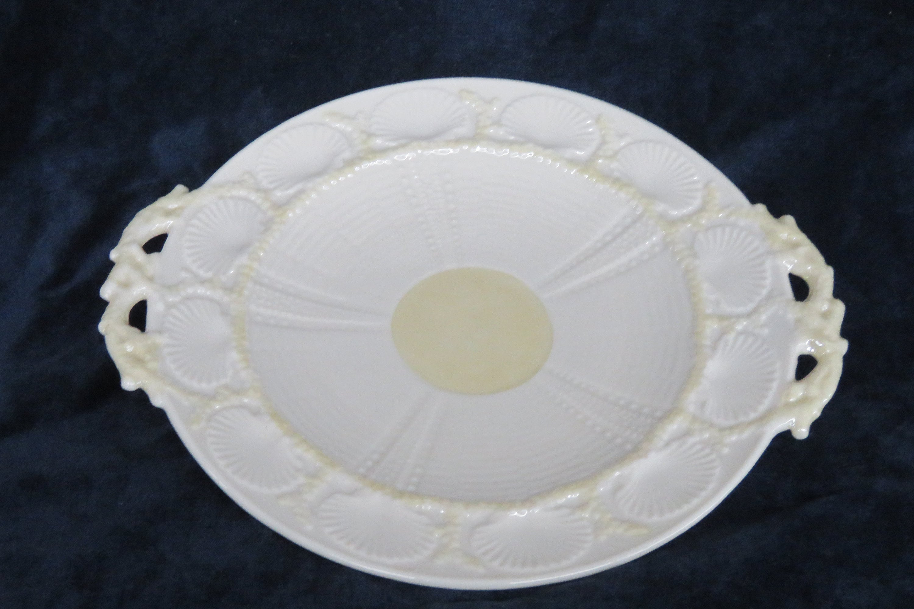 Belleek Shell Plate - Etsy