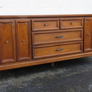 Dixie Mid Century Long Dresser Sideboard Credenza Media Console Bathroom Vanity 3735 SHIPPING NOT INCLUDED Please ask for shipping quote