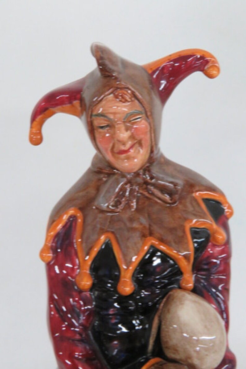 Royal Doulton Clown Jester HN2016 Bone China Porcelain Figurine 2895B ...