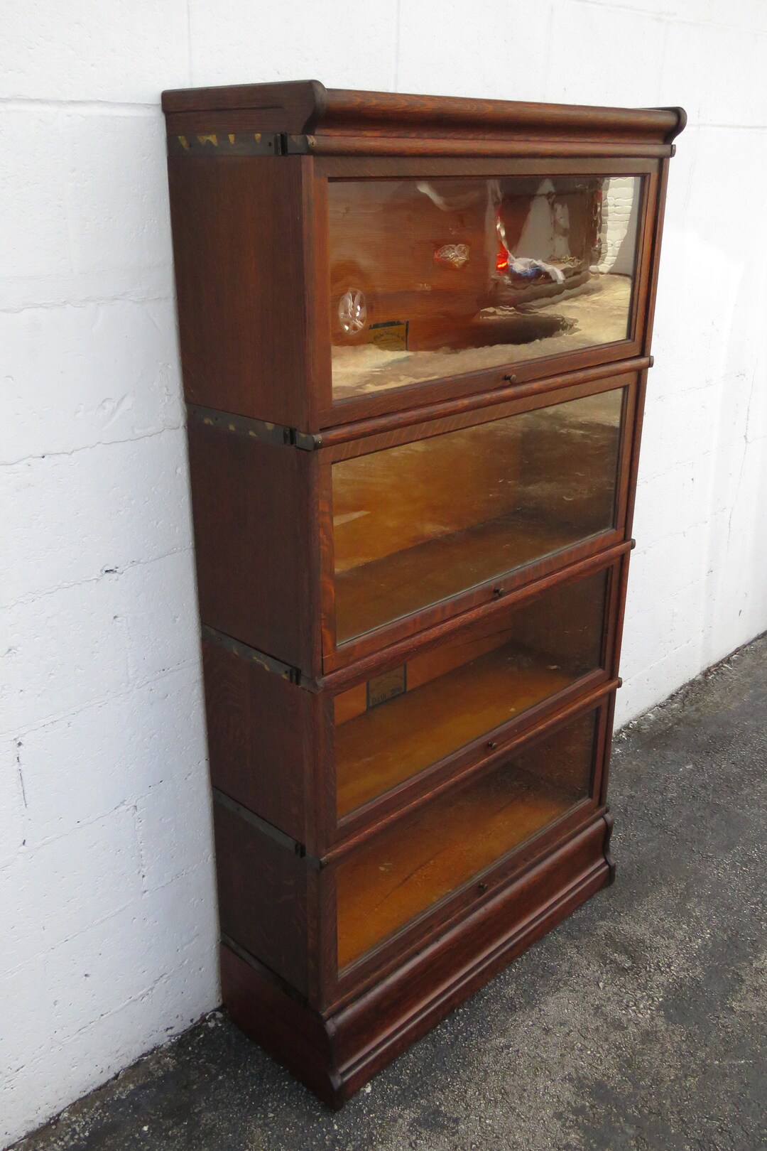 Lawyer Stackable Oak Tall Bookcase Display Shelf by Etsy