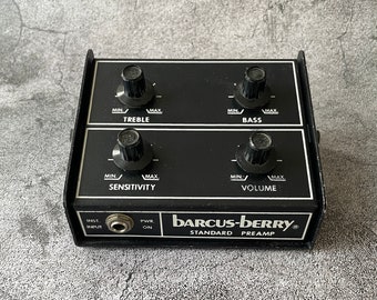 Barcus-Berry Standard Guitar Instrument Preamp Model 1330 Vintage