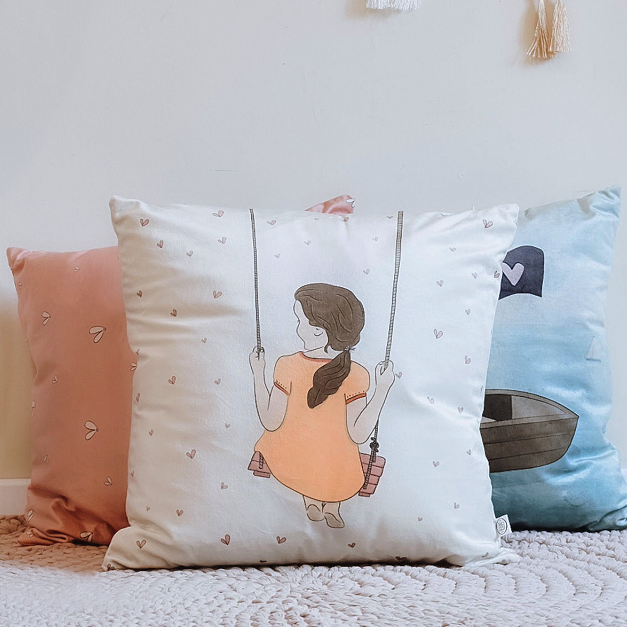 Girls bedroom decor throw pillow covers pillow covers 18 x Etsy