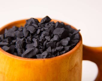 Raw shungite for water activation purification cleanser Shungite stones natural activator Nature's filter 450 gr (1 Lb) Raw chips