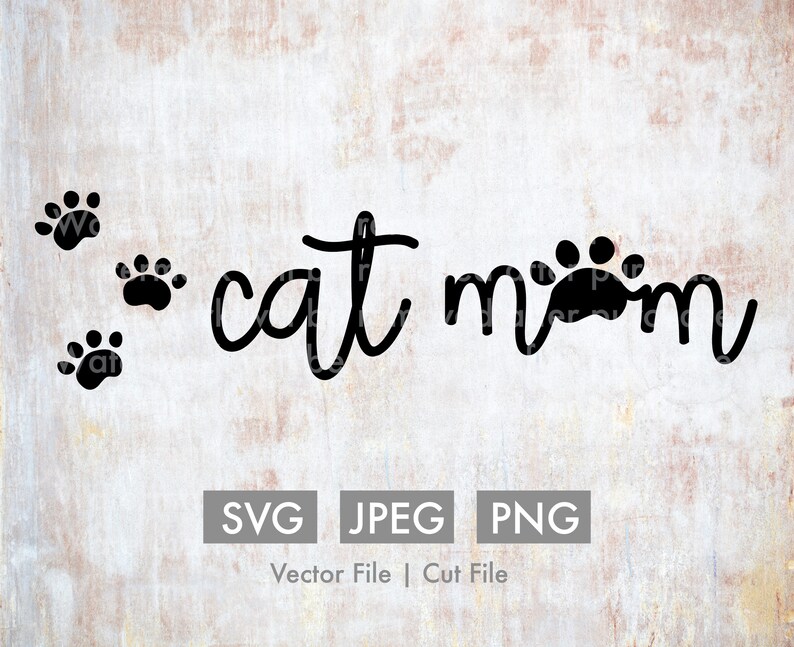 Free Free Cat Mom Svg Free 609 SVG PNG EPS DXF File