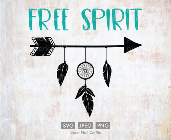 Download Free Spirit Vector / Cut File Silhouette Cricut SVG PNG | Etsy