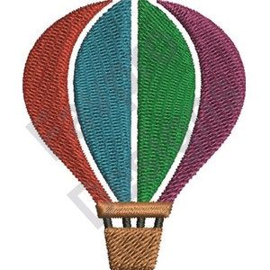 Hot Air Balloon - Machine Embroidery Design