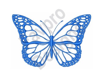 Elegant Butterfly - Machine Embroidery Design