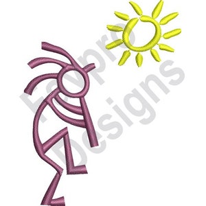 Kokopelli - Machine Embroidery Design