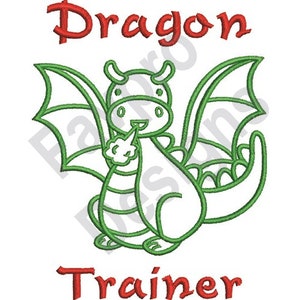 Dragon Trainer - Machine Embroidery Design