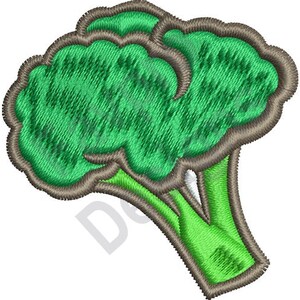 Broccoli - Machine Embroidery Design