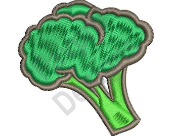 ブロッコリー - 機械刺繍デザイン