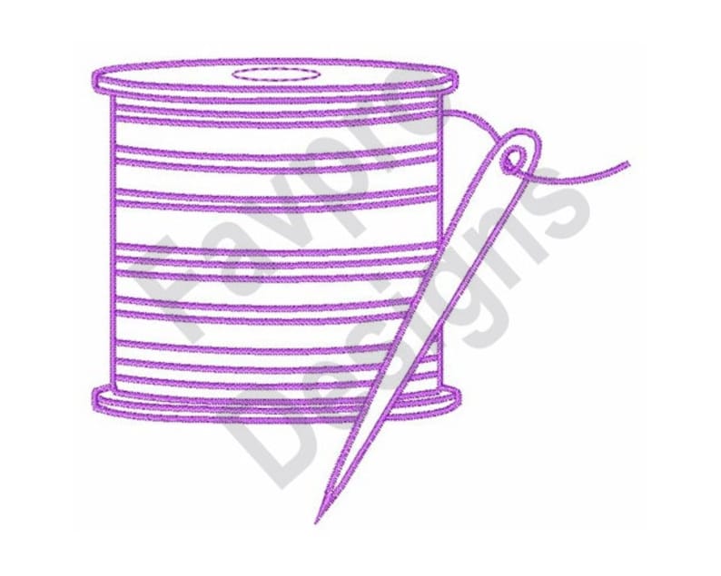 Needle & Thread Machine Embroidery Design Etsy